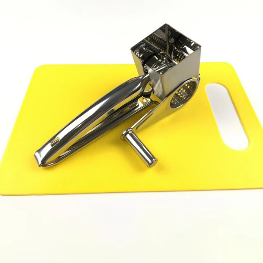 Stainless Steel Rotary Cheese Grater Food Grade Cheese Shredder Cheese