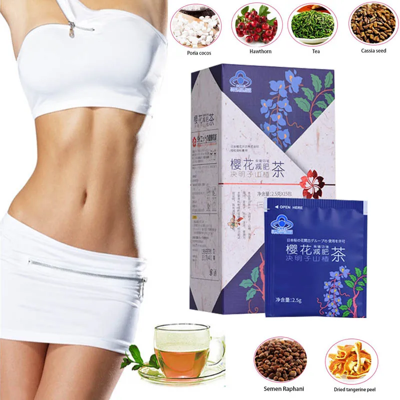 

15 Bags Flat Tummy Tea Natural Slimming Tea Chinese Fat Burning Keto plus Pastillas Weight Losing Skinny Weight Loss Product