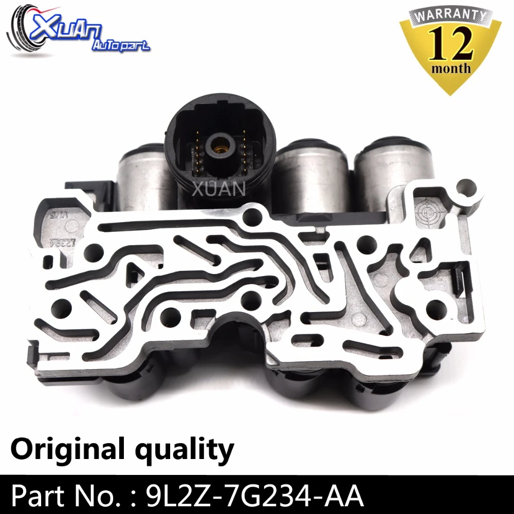 5R55W Explorer Mustang Mercury 02-On Transmission Solenoid Pack 9L2Z-7G234-AA 9L2Z-7G391-AA for Ford 5R55S 5R55W Explorer Mustang Mercury 02-On Transmission Solenoid Pack 9L2Z-7G234-AA 9L2Z-7G391-AA for Ford 5R55S
