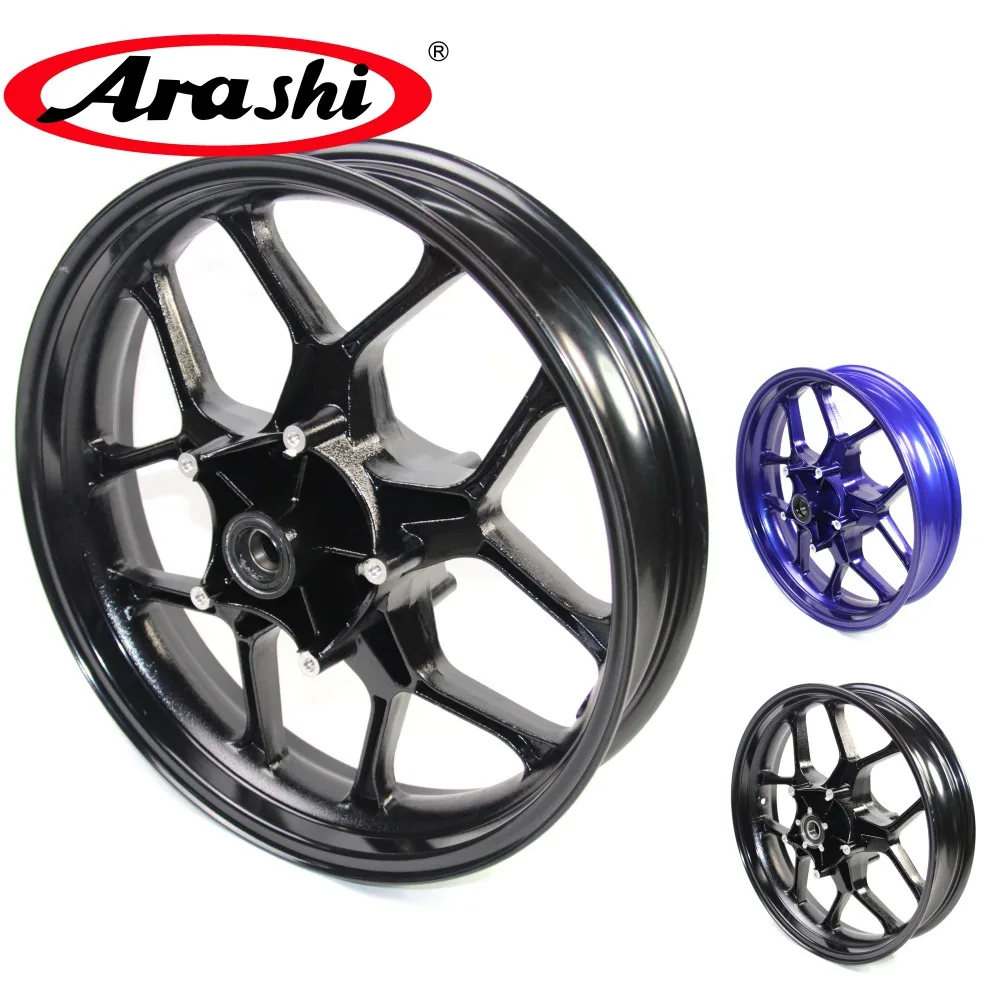 Передний обод колеса Arashi YZF R1 2015 2017 для YAMAHA 2016 глянцевый черный 15 16 17 колесный