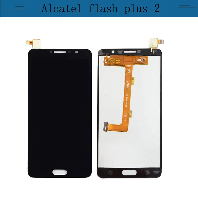 5.5inch For alcatel flash plus 2 Touch Screen Digitizer Glass Sensor + LCD Display Panel Screen+frame for phone | Мобильные телефоны