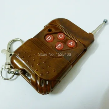 

4 Buttons Fix Code SC2262 PT2262 Burglar Car Alarm Remote Keyfob 433.92MHZ