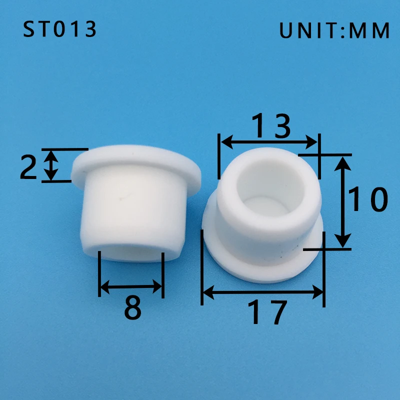 Силиконовый резиновый Т-образный заглушка MAXFORD, круглые заглушки для труб 9, 10 мм, 11 мм, 12 мм, 16 мм - Цвет: ST013