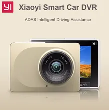 Original International Xiaomi YI Smart Car DVR WiFi Xiaoyi Dash Camera 165 Degree ADAS 1080P 60fps 2.7Inch action camera