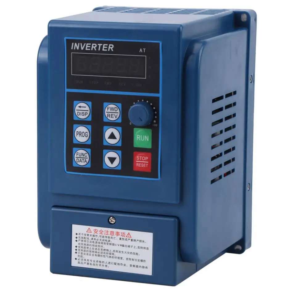 AC 380V 1 5kW 4A Variable Frequency Drive VFD  3  Phase  