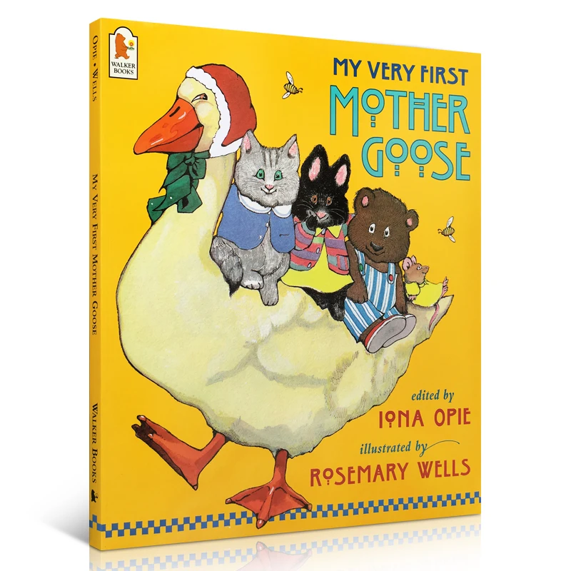 

My Very First Mother Goose Kid Game Montessori Learning Toy English Reading Books for Kids Children Classical Nursery Rhyme Song