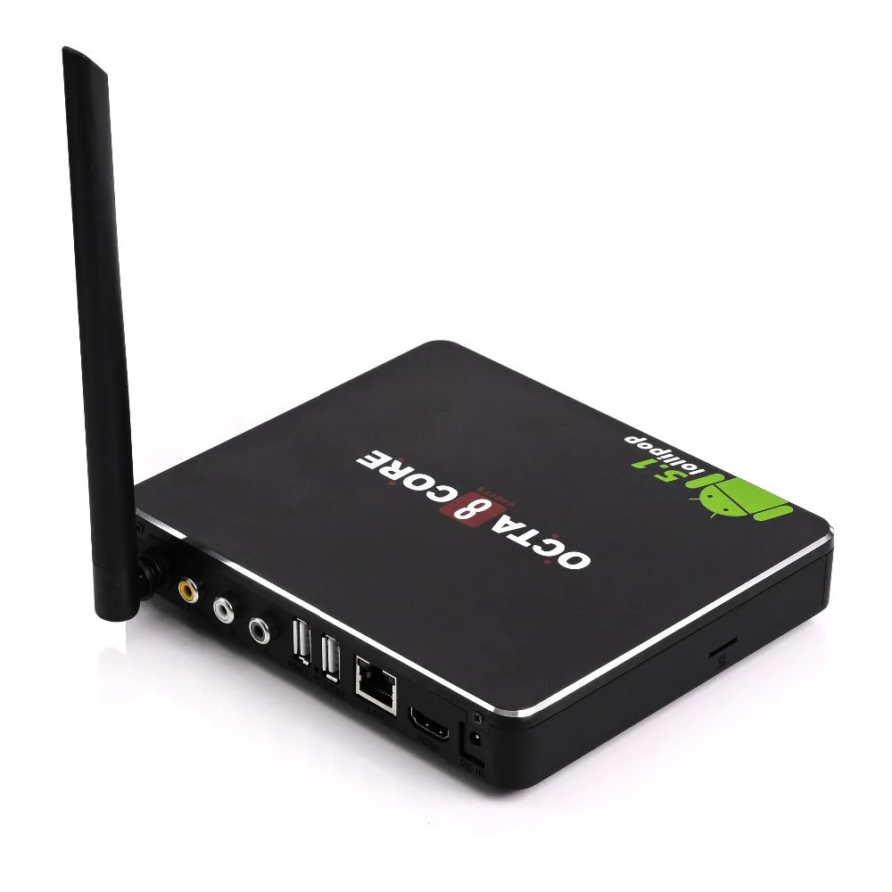 

3PCS CSA90 2g/16g Andriod 5.1 Smart TV Box Remote Control Octa Core RK3368 4K freeship