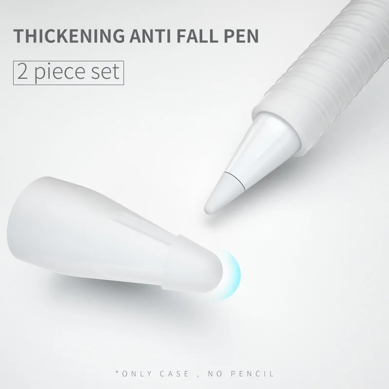PZOZ чехол для apple pencil силиконовый ipad pen полное защитное покрытие Противоскользящий