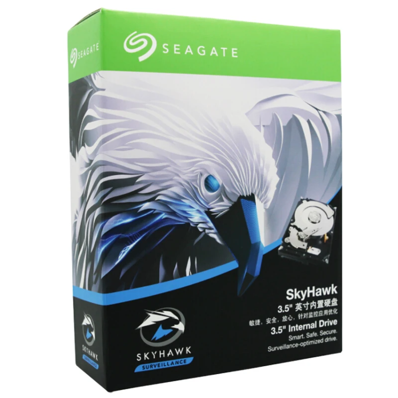  Disco Duro de vigilancia de vídeo Skyhawk 2 TB HDD interno Seagate Original 35 