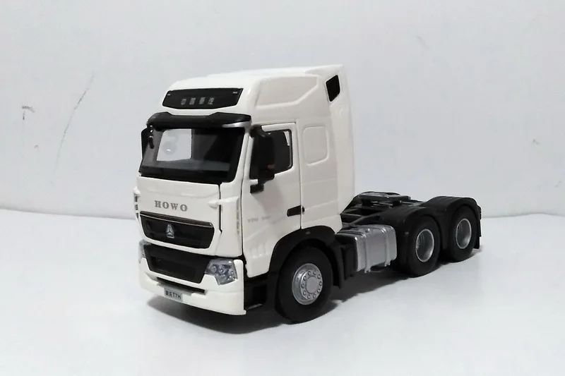 Коллекционная модель из сплава 1:36 Масштаб SinoTruk HOWO T7H грузовик Трактор трейлер транспортных средств литья под давлением игрушка модель для мальчика подарок, украшение