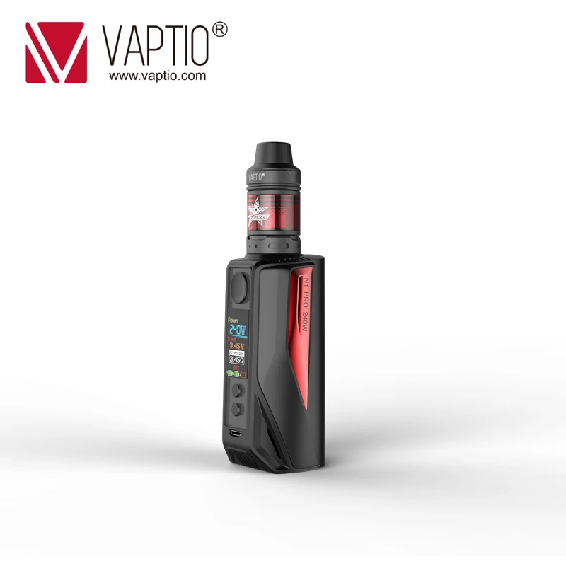 200 Вт электронная сигарета Vaptio N1 Pro Lite Vape mod kit 2 0 мл Frogman Tank Fit 510 поток пара комплект
