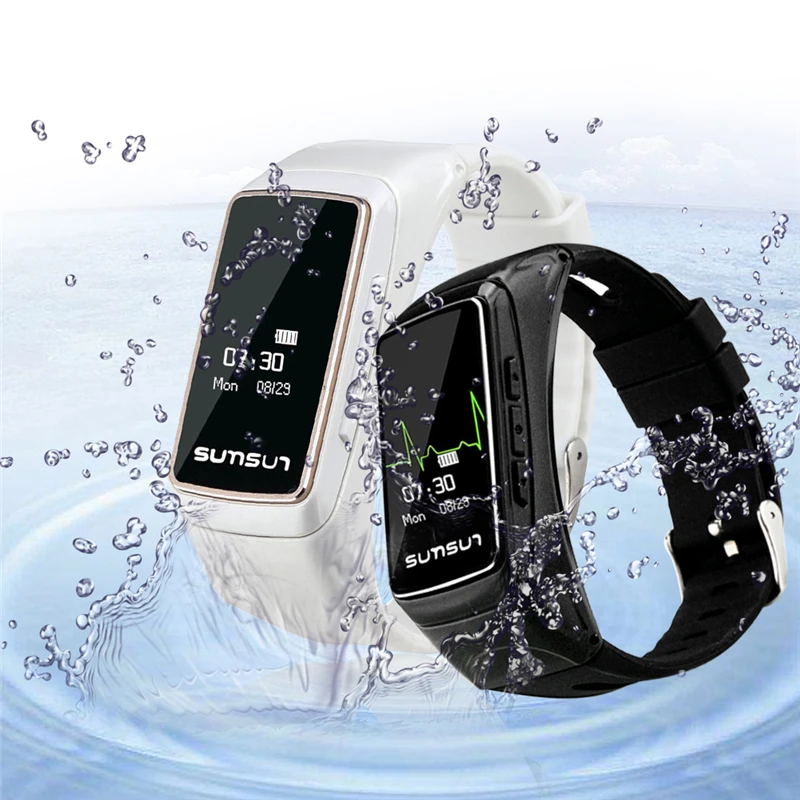 LNBEI Bluetooth Smart Band Talkband B7 монитор сердечного ритма Смарт часы спортивные здоровья