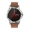 Brown leather strap