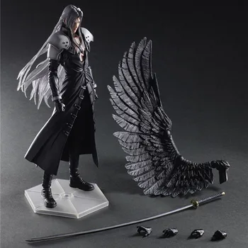 

PLAY ARTS 28cm Final Fantasy VII 7 Sephiroth PVC Action Figure Collection Model Toys For Gift