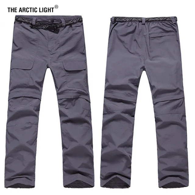 US $14.79 THE ARCTIC LIGHT New Spring Summer Man Hiking male fishing active quick-dry pants UV detachable leg