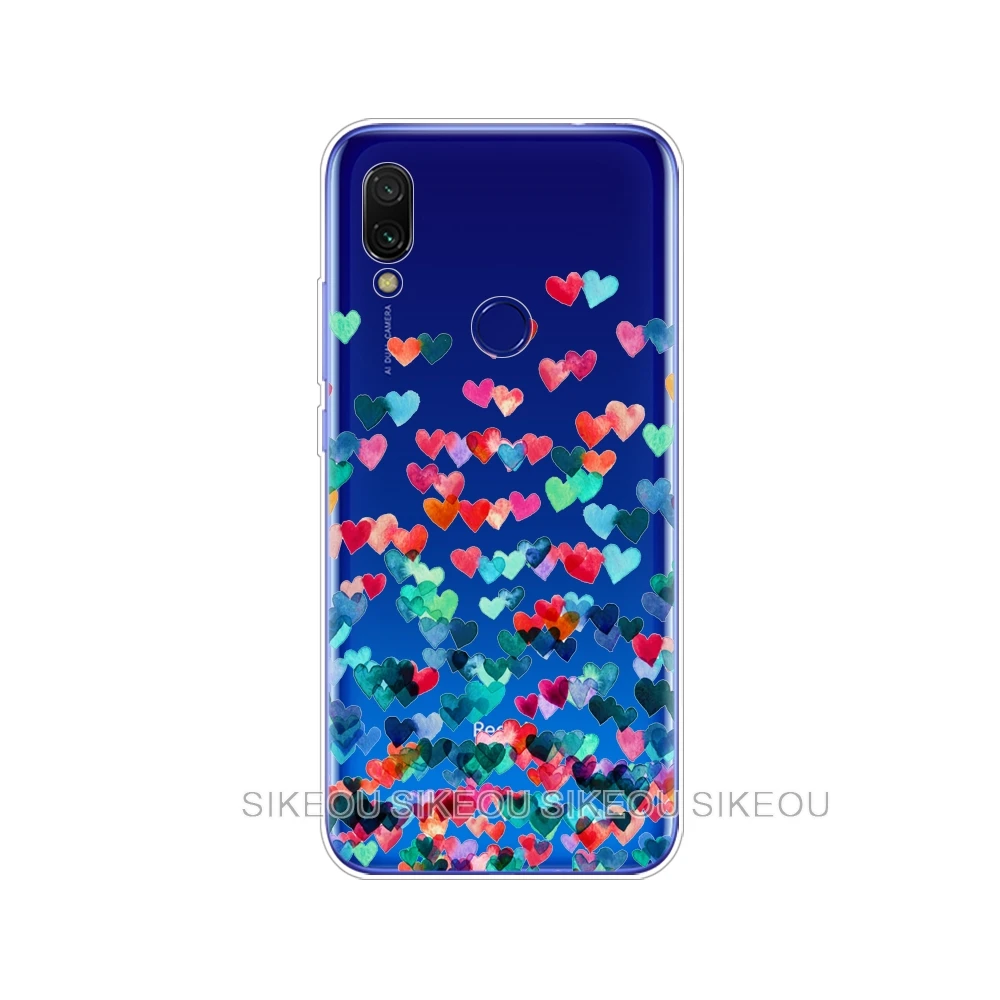 34649 Чехол для Xiaomi redmi 7, силиконовый мягкий ТПУ чехол для redmi 7, 6,26 дюймов, модель snapdragon 632, чехлы с рисунком - Цвет: 34649