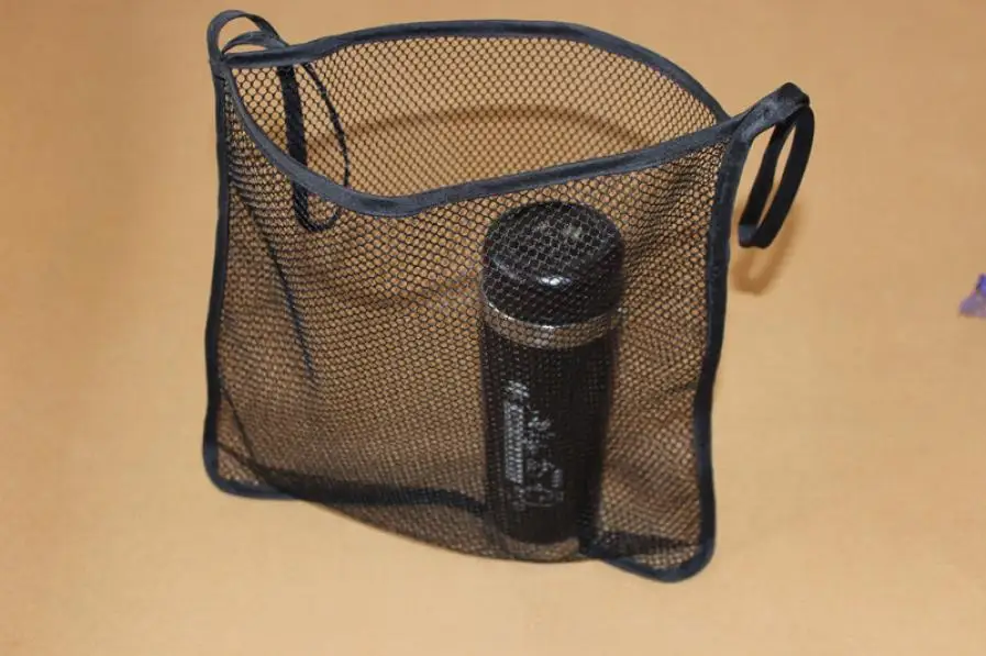 

New Baby Kids Stroller Hanging Bags Accessories Bottle Diaper Net Bag Black july30