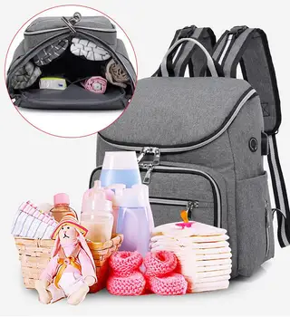 

Multifunctional Travel Backpack Nursing Large Capacity Diaper Bag Handbag Mummy Travel Baby Bags