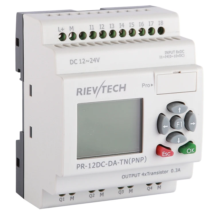 

RIEVTECH,Micro Automation sulutions provider. programmable relay PR-12DC-DA-TN