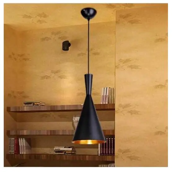 Черная/белая/Золотая подвеска ABC свет(высокий, толстый и широкий) том музыкальный инструмент подвесной светильник для ресторана лампа xu
