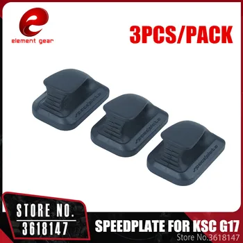 

Element 3PCS/Pack Airsoft SPEED PLATE FOR KSC G17 Hunting Accessories BK PA0207