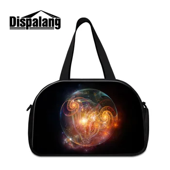 

Dispalang Women Men Black Travel Bags Dream Large Capacity Luggage Travel Duffle Bags Travel Handbags Big Shoulder Bags Of Trip