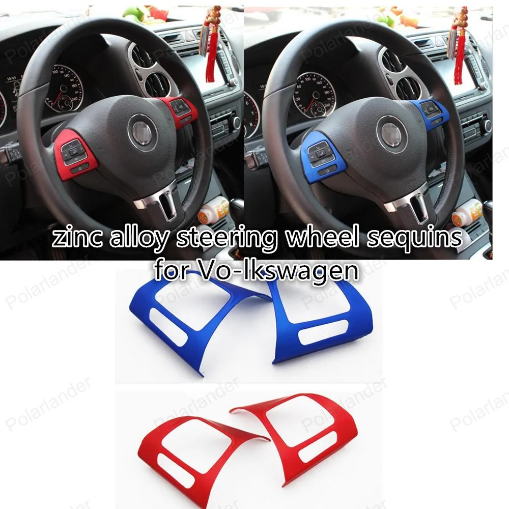 Hot sale ABS Chrome Steering Wheel Cover Sequins Stickers