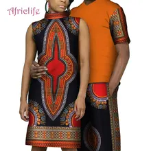 Новое летнее платье, Африканский мужской топ с принтом и штаны, комплекты одежды для пары, Bazin Riche, 2 предмета, свитшот для пар WYQ194