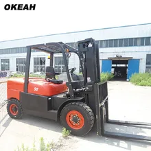 CPCD50F Diesel Powered Forklift Truck 5000kg Construction Site using forklift