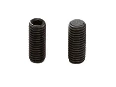 

Wkooa M6 Grub Screws Hex Socket Set Screws With FLAT Point 1.0mm Pitch Alloy Steel Grade 12.9 Black
