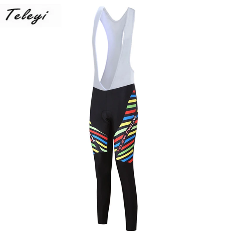 Teleyi Women Pro Team Outdoor Sports Cycle Pants Long Pants Breathable