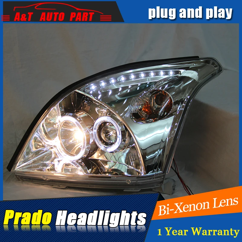 LED Head Lamp for Toyota Prado led headlights 2003 2009 for Prado head