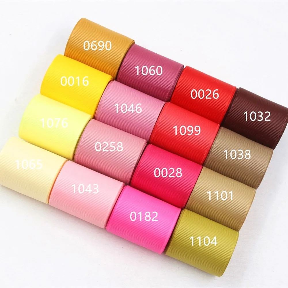 

169196 , 38mm Solid Color Grosgrain Ribbon 10 yards , DIY handmade clothing accessories , Jewelry & Accessories