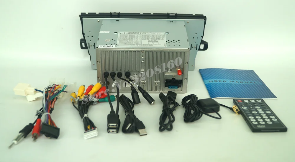 Best 2din 8" Car DVD Player for Toyota Prius 2008 - 2014 with Radio RDS BT swc GPS free map 3G WIFI MP3 MP4 1080P Bluetooth call swc 20