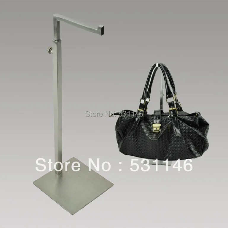 

Matte Surface Stainless Steel Handbag display stand /Metal Bag holder Racks B3-2