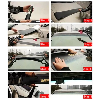 

Trim Car Sticker Decal Accessories Reflective Decoration 130*21CM Truck