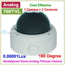 Низкий люкс дневной и ночной цвет 180 градусов CCTV широкоугольный объектив рыбий глаз аналоговая камера 700TVL sony CCD 180 градусов камера безопасности