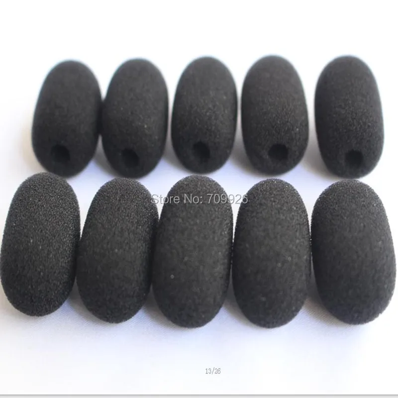 Headset microphone foam windscreens sponge windshields replacement mic