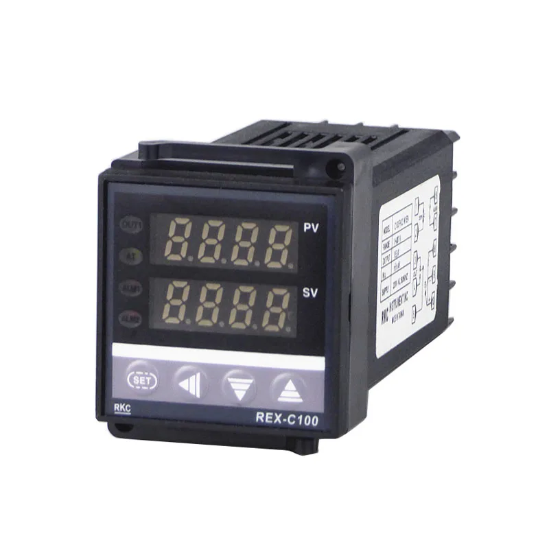 

RKC REX-C100 Digital PID Temperature Controller relay output 48*48 k type with Range 0-400 Degrees Celsius 50Hz
