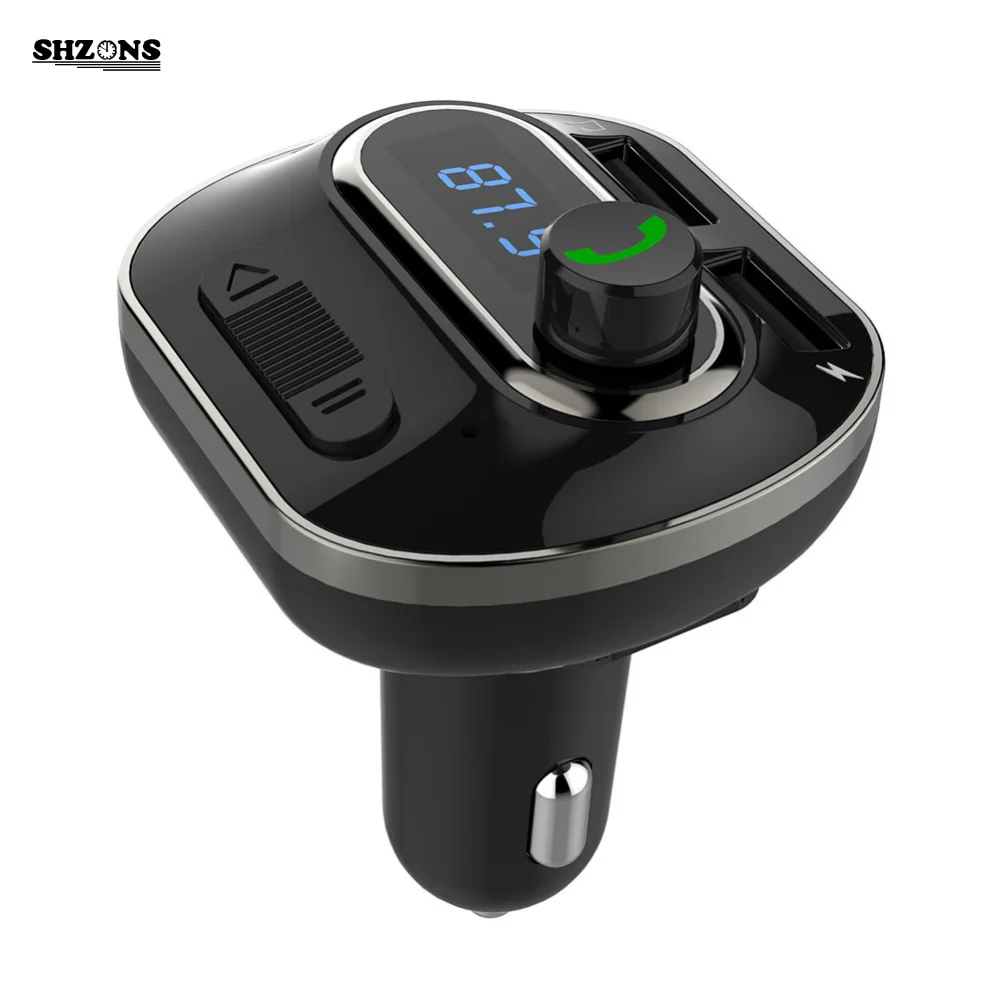 T19 Car Charging Speaker Phone Car Charger Bluetooth MP3 Player Charger