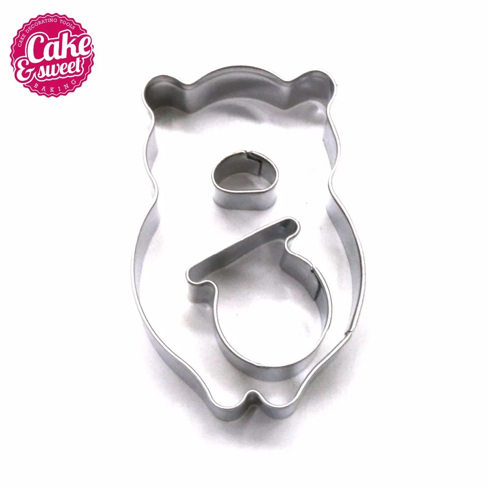 the shape of bear cookie cutter-4
