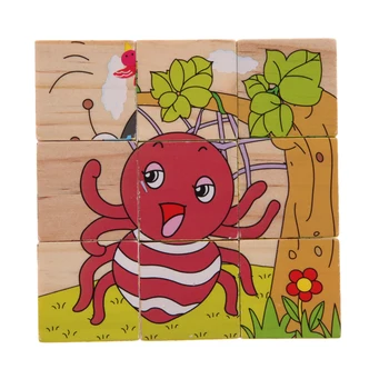 

Wooden Animals Fruit Vegetable Transport Kid Wooden Educational Toy for Children Cartoon Puzzle Baby Kid Puzzle Board Toy Gift