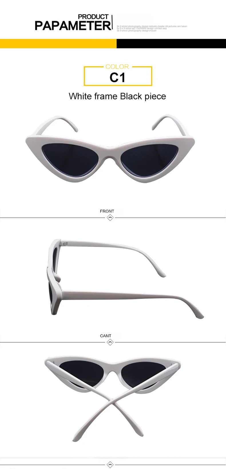 Цена оптовой продажи! 2019 Лидер продаж пикантные Для женщин Малый "кошачий глаз" Треугольники Star солнцезащитные очки унисекс UV400 Eyewears 5 шт./лот
