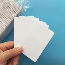 13,56 МГц 7 байт UID с NFC S50 MF1 чип 1 к памяти RFID карты записываемые Белый Смарт IC ПВХ пустые карты 10 шт
