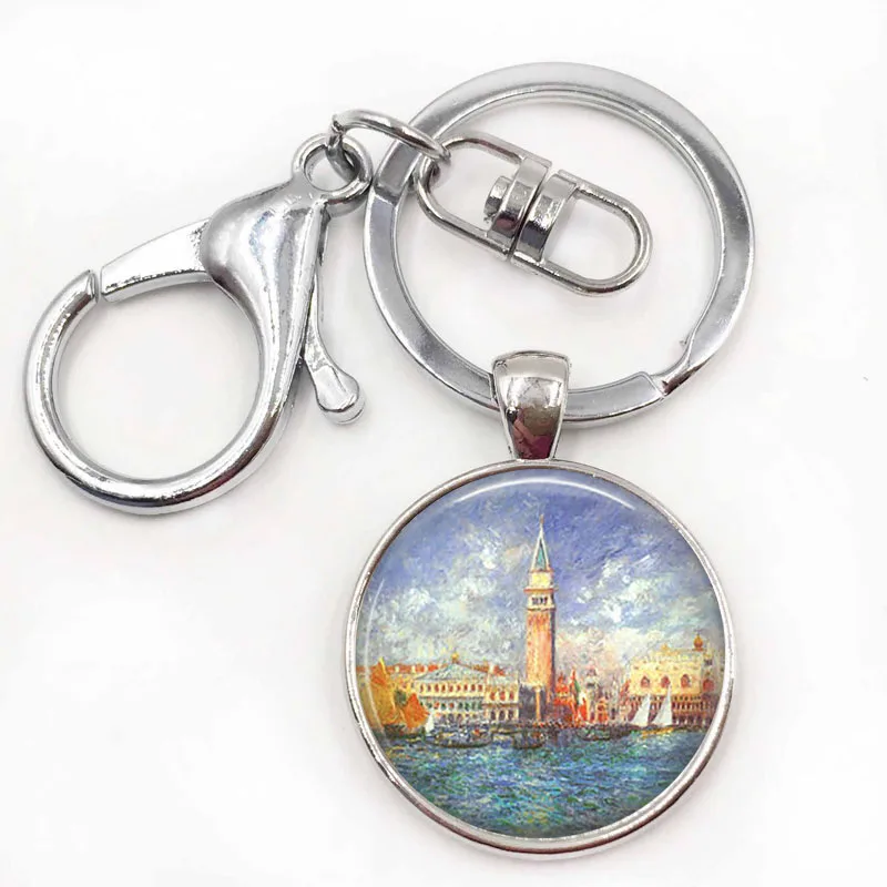 10silver keychain.