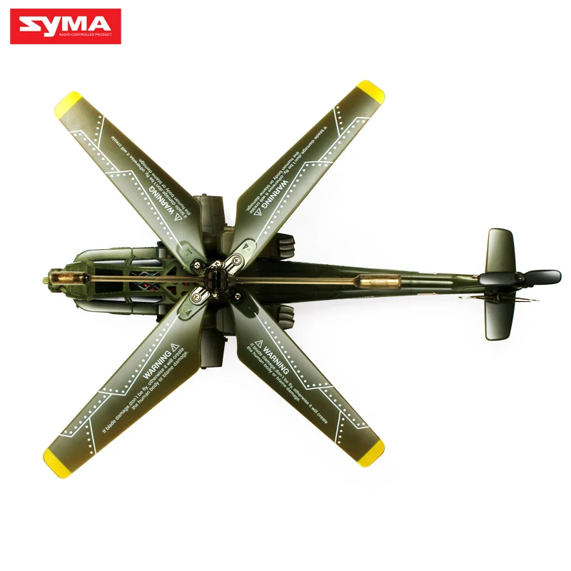 SYMA S109G Радиоуправляемый вертолет Ач 64 Apache 3CH Дрон симулятор Вертолет