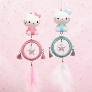 

12PCS Kawaii Cute Cat dreamcatcher Girls quality christmas gifts birthday party favors Valentine's Day Present Girls Xmas gift