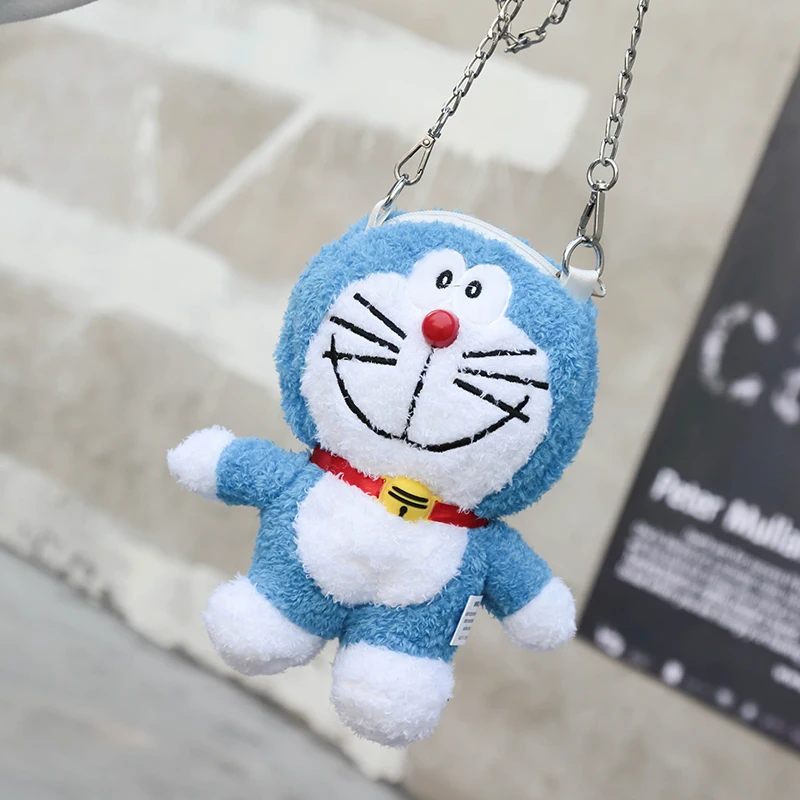 Candice guo! Мягкая сумка-Кроссбоди Doraemon для пар плюшевая игрушка девушек подарок на