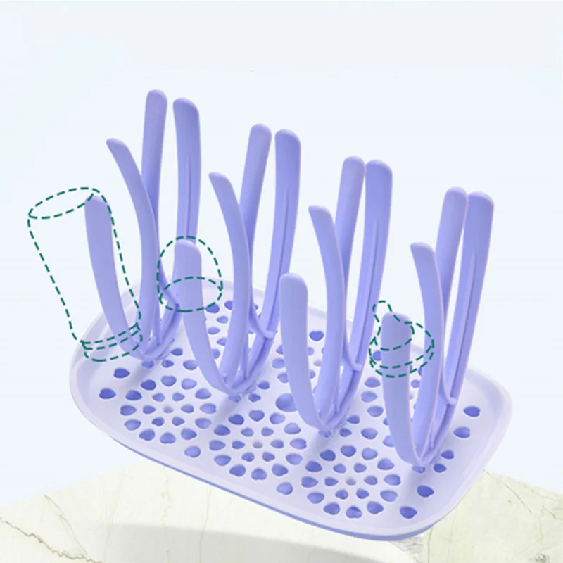 Новые детские бутылочки сушилка детская бутылка подставка для сушки посуды сушилка для хранения очистки стойки соску