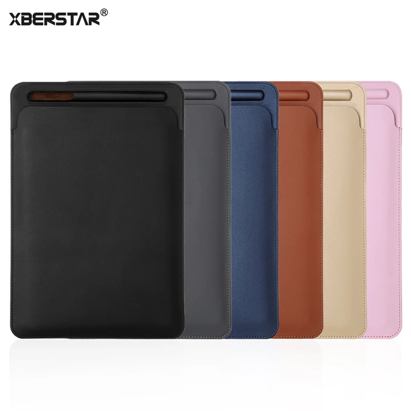 

XBERSTAR Pu Leather Protector Sleeve Case for Apple Pencil for i Pad Pro 12.9 inch Protective Sleeve Case Cover Holder Pouch